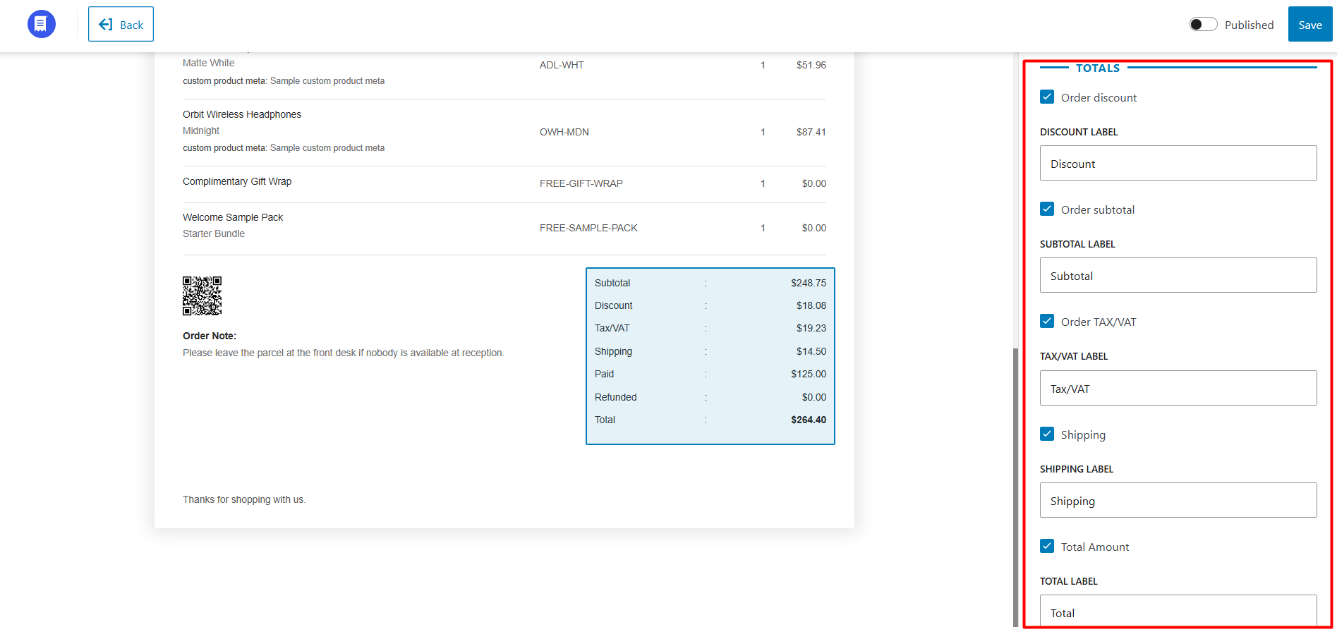 Invoice