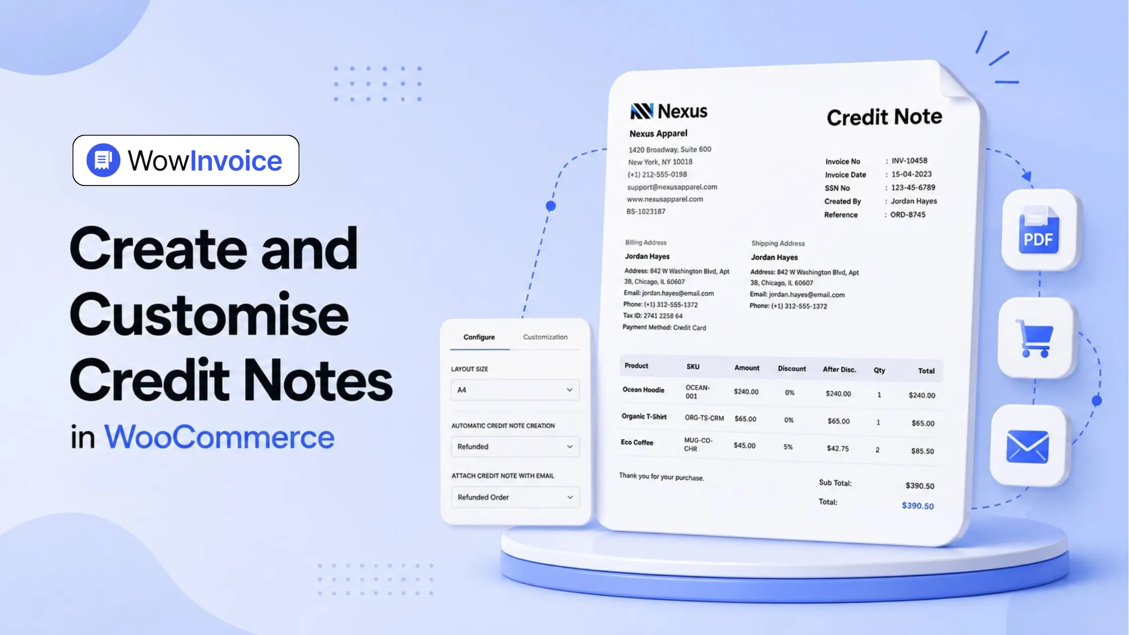 How to Create and Customise Credit Notes in WooCommerce