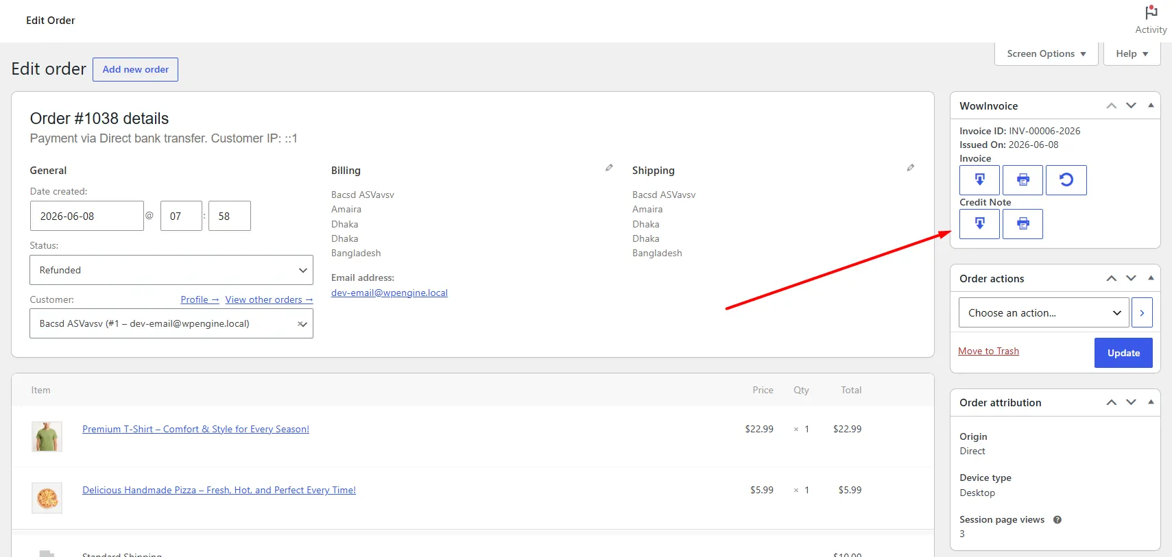 How to Create and Customise Credit Notes in WooCommerce