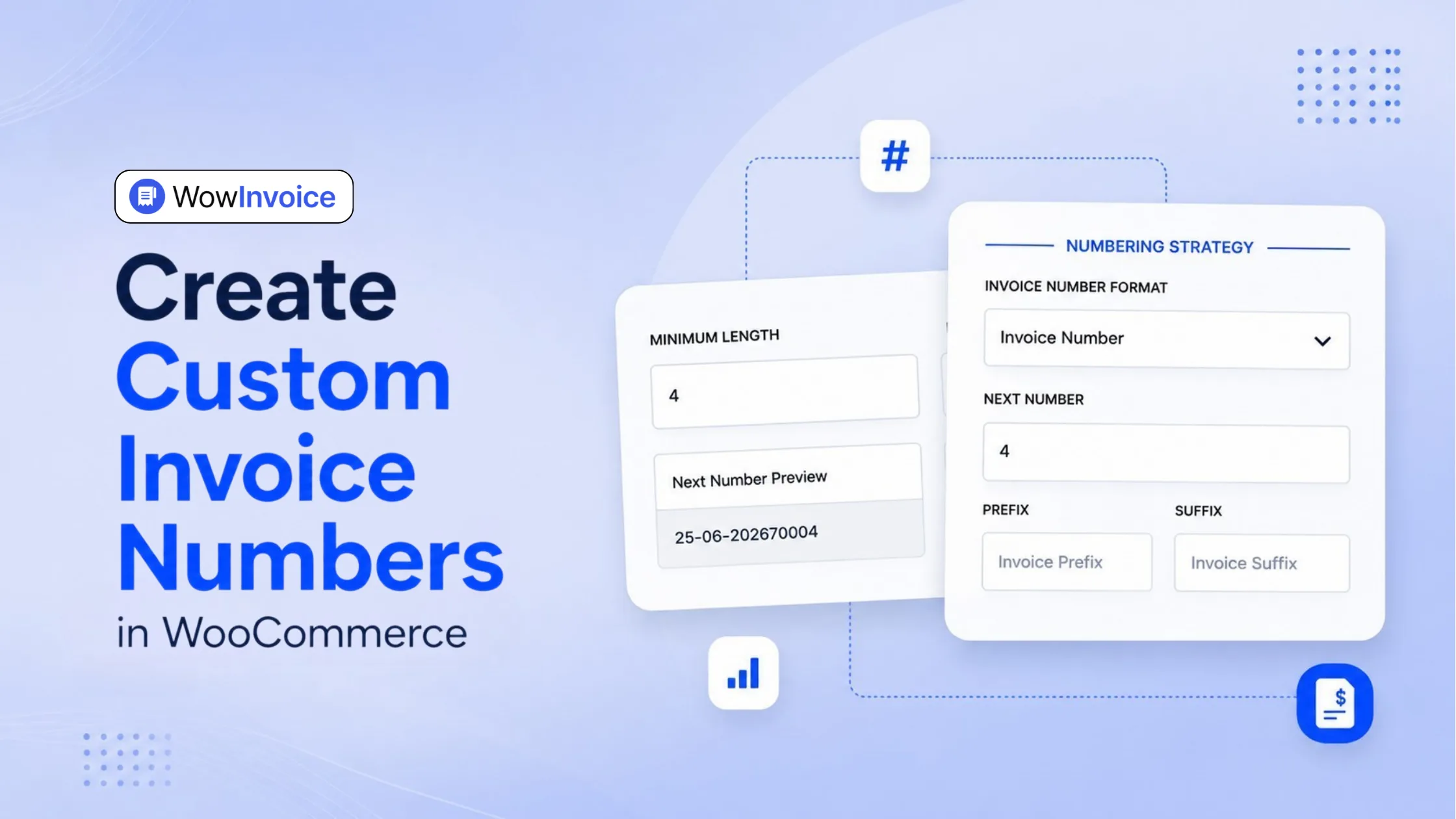 woocommerce custom invoice number