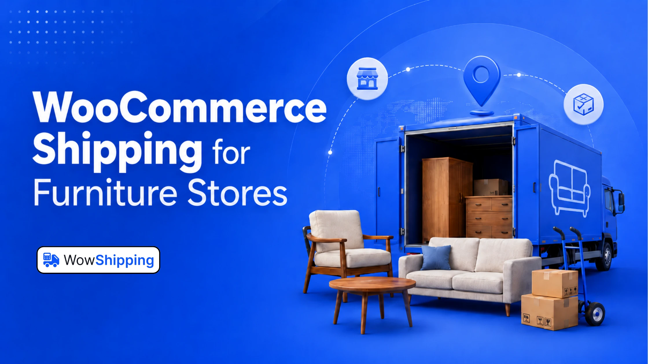 WooCommerce shipping for furniture stores
