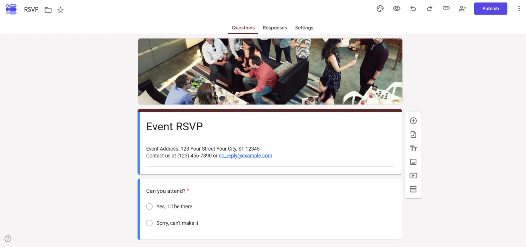 google forms