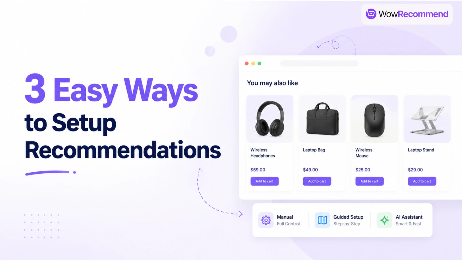 3 easy ways to create recommendation rules