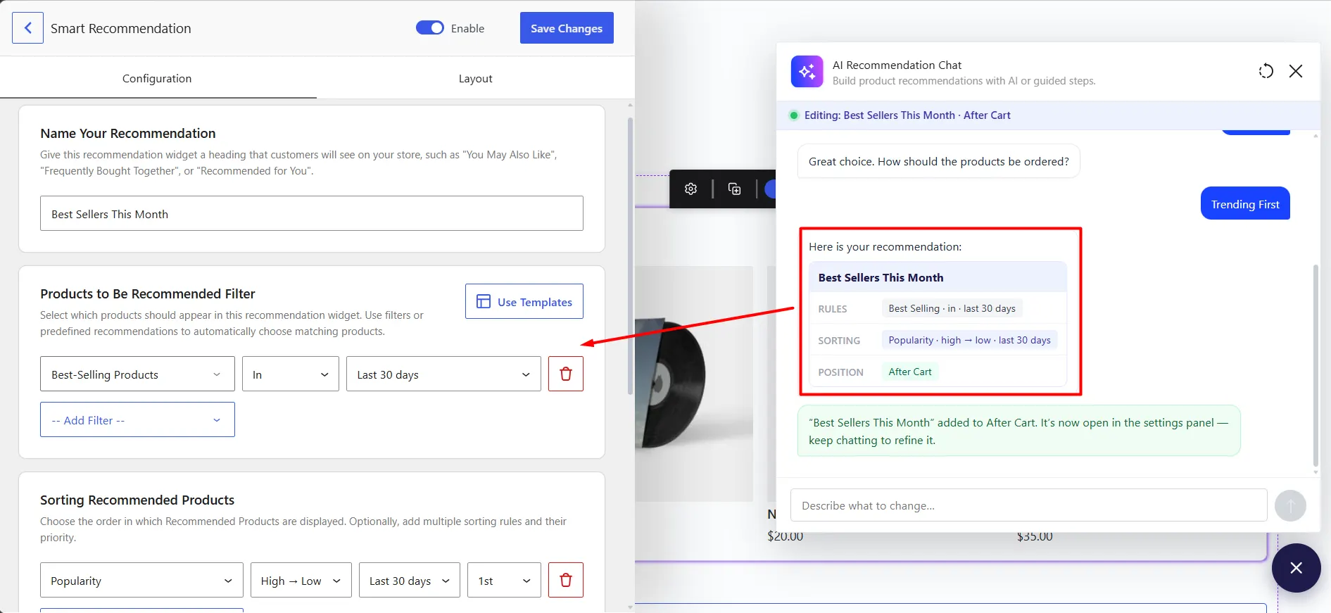 Review the recommendations created by Guided Steps manually