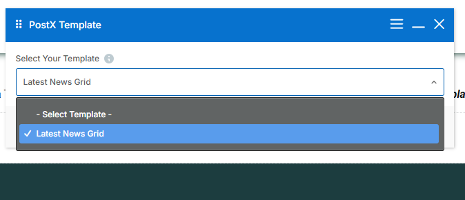 How to Use PostX Templates Inside WPBakery 9.0