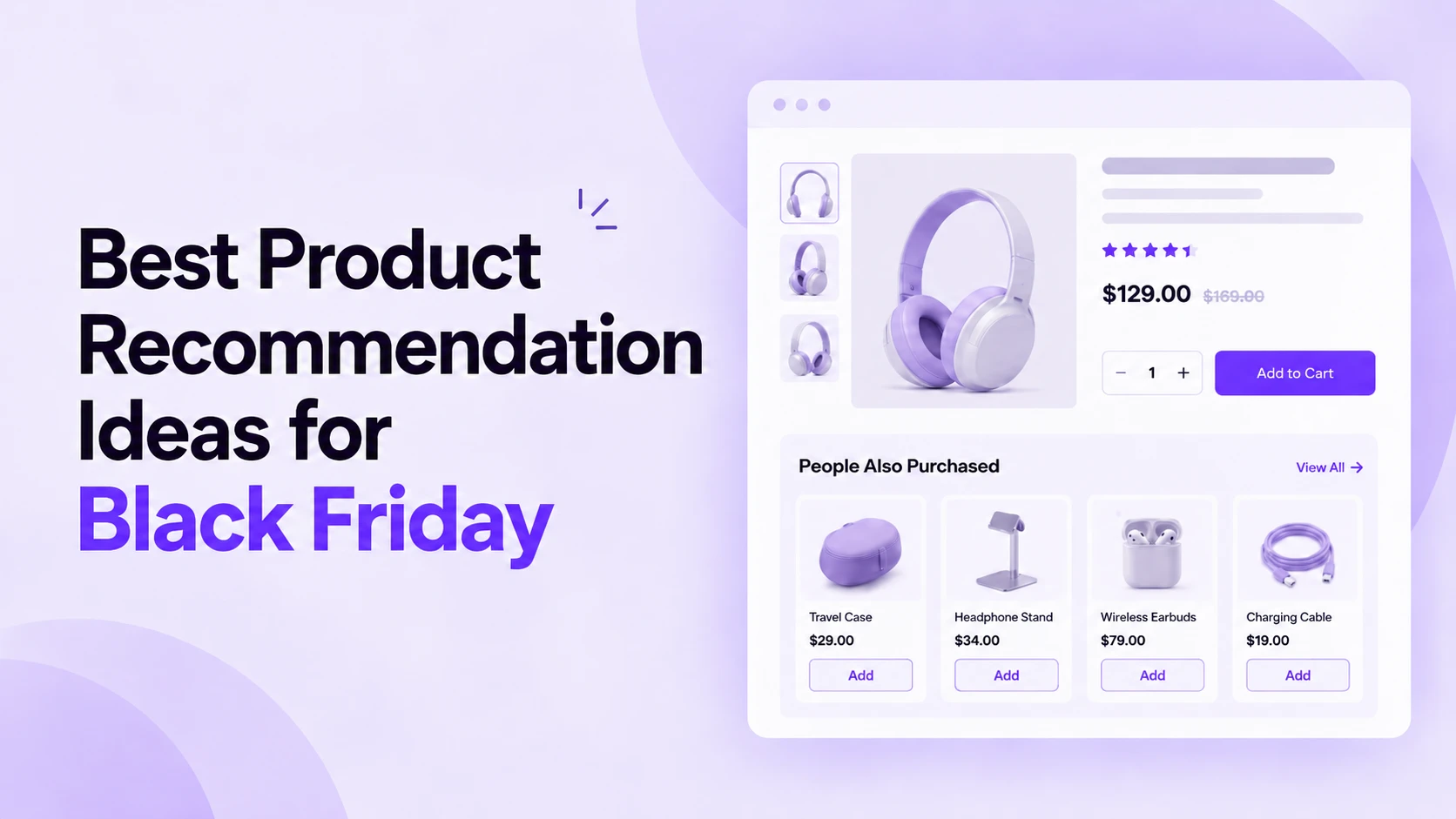Banner image for the blog best product recommendation ideas for black friday