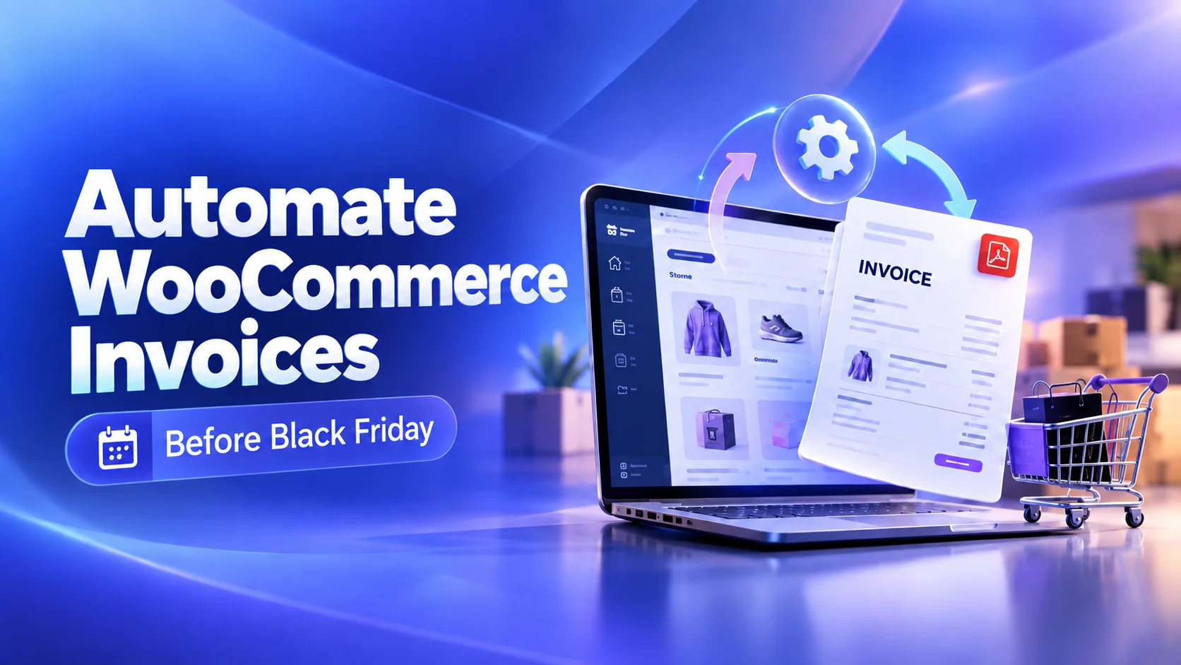 How to Automate WooCommerce Invoices Before Black Friday